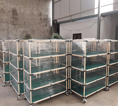 XE ĐẨY ỐNG THÉP BỌC NHỰA