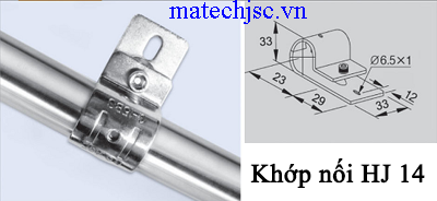 KHỚP NỐI HJ14 DÙNG CHO ỐNG PHI 27