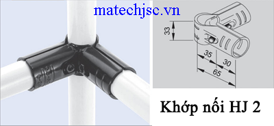 KHỚP NỐI HJ2 DÙNG CHO ỐNG PHI 27