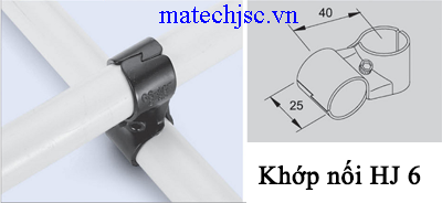KHỚP NỐI HJ6 DÙNG CHO ỐNG PHI 27